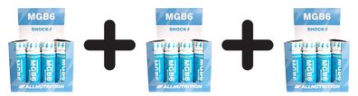 3 x MGB6 Shock - 12 x 80 ml