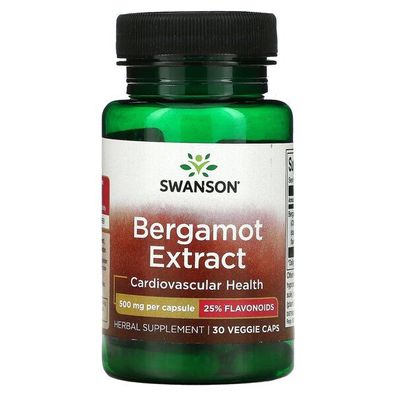 Bergamot Extract with Bergavit, 500mg - 30 vcaps