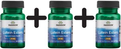 3 x Lutein - 60 softgels