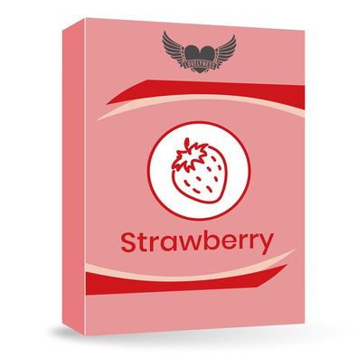 Lovelyness - Kondome mit Geschmack - Erdbeere - Gefühlsecht, Einzeln verpackt