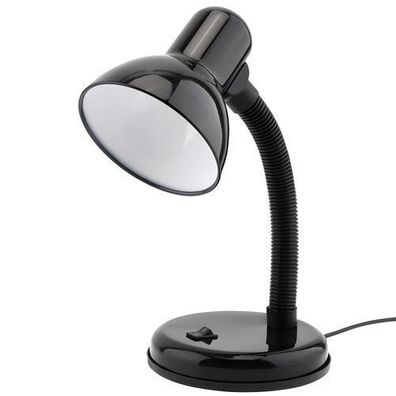 Tischleuchte E27 LED Schreibtischlampe Flexrohr Leselampe Schwarz Retoo