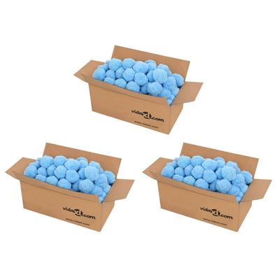 vidaXL Pool-Filterbälle Antibakteriell Blau 2100 g Polyethylen