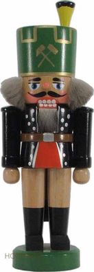 Nussknacker Bergmann bunt Höhe 19cm NEU Weihnachten Seiffen Nutcracker Nüsse Erzg