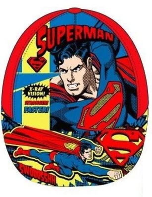 Superman &amp; Batman - Auswahl: Superman Rot Aussen - Gr??e: 52-54cm