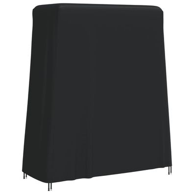 vidaXL Abdeckung für Tischtennisplatte Schwarz 165x70x185 cm Oxford