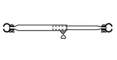 Zeltstange Vorzelt Zelt Stange Stahl 22mm 50-80cm Dachauflagestange 918141r NEU