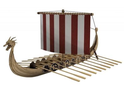 Krick Wikingerschiff Viking Boat Türkmodel in 1:87 Baukasten Krick 24575 Bausatz