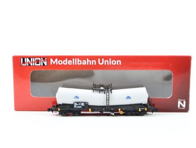 Modellbahn Union N MU-N-G32057 Güterwagen Knickkesselwagen OMYA 789 6 166-6 SNCF