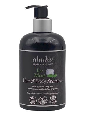 ahuhu organic hair care Ice Mint Hair & Body Shampoo 500ml