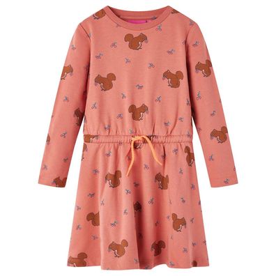 Kinderkleid Altrosa 104