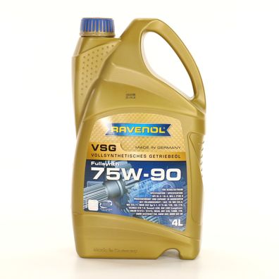 Ravenol VSG SAE 75W-90 Getriebeöl Schaltgetriebe API GL-4 MIL-L-2105D 4L 4 Liter