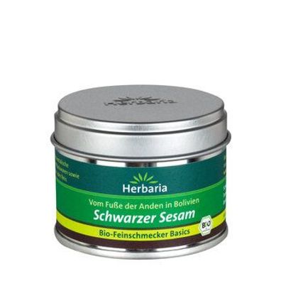 Herbaria 3x Schwarzer Sesam bio S-Dose 35g