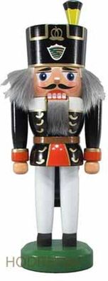 Nussknacker Bergmann schwarz BxHxT 8x24x7cm NEU Weihnachten Seiffen Nutcracker Nü