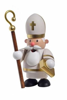 Räuchermann Heiliger St. Nikolaus Mini BxTxH= 7x6x12cm NEU Rauchen Rauchfigur