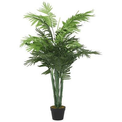 vidaXL Palme Künstlich 28 Blätter 120 cm Grün