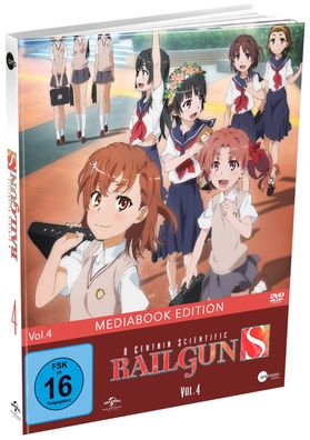 A Certain Scientific Railgun S - Vol.4 - Limited Edition - DVD - NEU