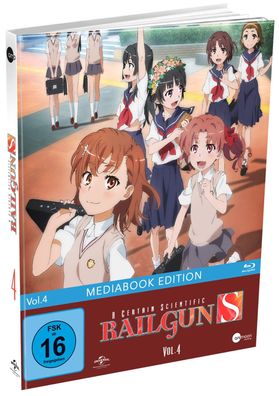 A Certain Scientific Railgun S - Vol.4 - Limited Edition - Blu-Ray - NEU