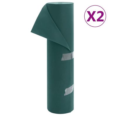 vidaXL Wintervlies 2 Rollen 70 g/m² 50x1,6 m