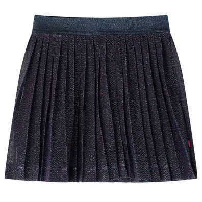 Kinderrock mit Glitzer Marineblau 104