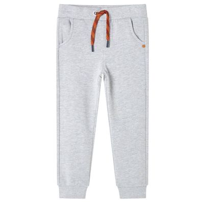 Kinder-Trainingshose Grau Melange 104