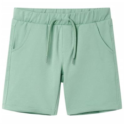 Kindershorts mit Kordelzug Helles Khaki 104