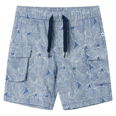 Kindershorts mit Kordelzug Dunkelblau 116