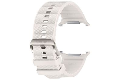 Samsung PeakForm Band für Watch Ultra, White Sand