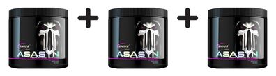 3 x Genius Nutrition ASASYN (180 Caps) Unflavoured