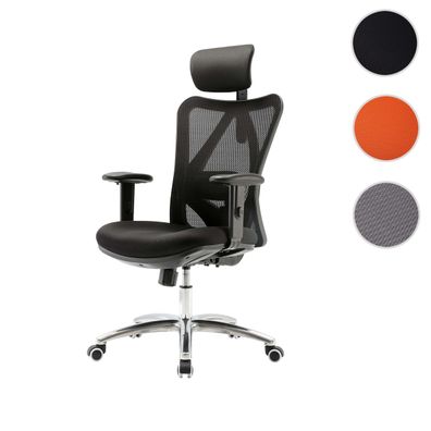 SIHOO Bürostuhl, ergonomisch, verstellbare Lordosenstütze, 150kg belastbar