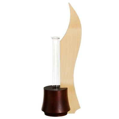 Tischdekoration Tischvase Ahorn Mahagoni BxHxT 9x25x6,5cm NEU Fensterdekoration