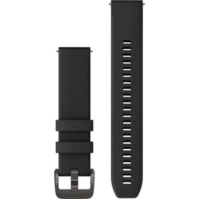 Garmin - 010-13114-00 - Ersatz-/ Wechselarmband - 20 mm - Silikon - Schwarz