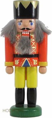 Nussknacker König rot BxHxT 5x14x4cm NEU Weihnachten Seiffen Nutcracker Nüsse Erz