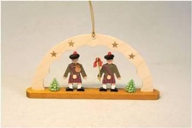 Christbaumschmuck Schwibbogen mit Schotten Höhe= 4,5cm NEU Weihnachten Baumschmuc