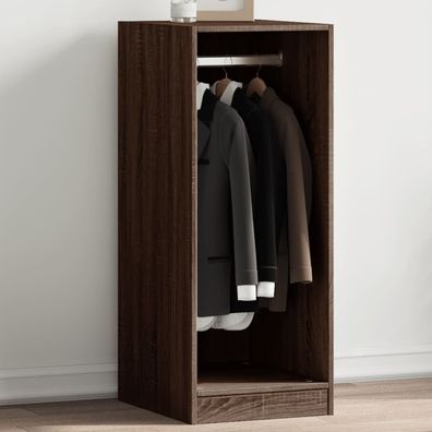 vidaXL Kleiderschrank Grau Sonoma 48x41x102 cm Holzwerkstoff