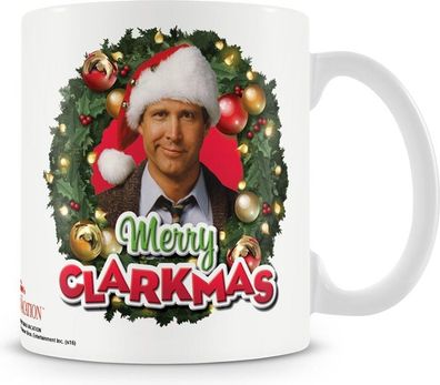 National Lampoon's Christmas Vacation Merry Clarkmas Coffee Mug Kaffeebecher ...