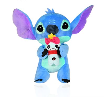 Wiztex Stitch Plüschtier - Disney Weiches Kuscheltier Geschenk für Kinder