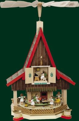 Tischpyramide Engelbäckerei klein Höhe= 53cm NEU Holzpyramide Tischdekoration Dek