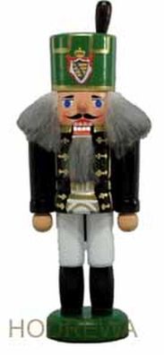 Nussknacker Bergmann schwarz Höhe 13,5cm NEU Weihnachten Seiffen Nutcracker Nüsse