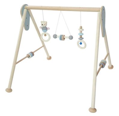 Babyspielzeug Babyspielgerät Blau ? Natur BxLxH 620x570x545mm NEU Spielgerät