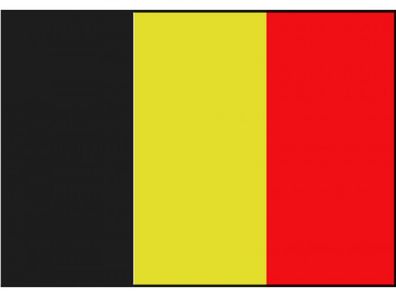 Talamex Gastlandflagge Belgien 20cm x 30cm