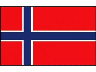 Talamex Gastlandflagge Norwegen 20cm x 30cm