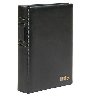 Lindner Classic Ringbinder leer - Schwarz