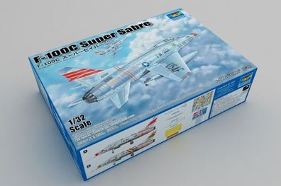 Trumpeter F-100C Super Sabre 9363221 in 1:32 Trumpeter 3221 03221