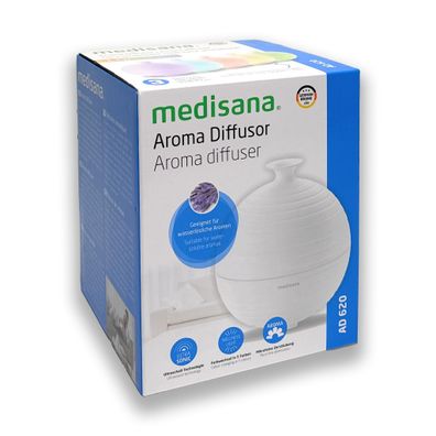 Medisana AD 620 Aromadiffusor Aroma Diffusor Raumerfrischer Duft Ultraschall NEU