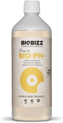 BioBizz Bio pH Minus 0.5 L - Organic pH Countersink (Citric Acid)