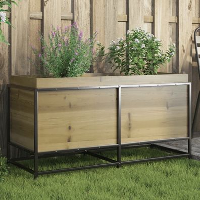 vidaXL Pflanzkübel 100x40x50 cm Kiefernholz Imprägniert