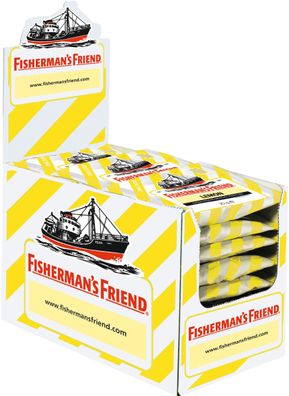 Fisherman´s Friend Lemon ohne Zucker 24 x 25g