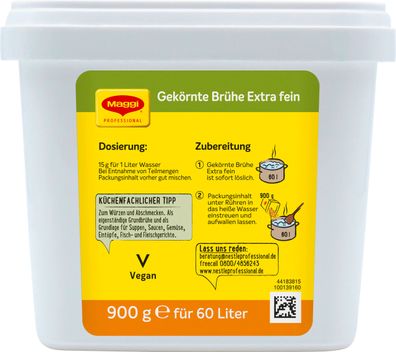 Maggi Gekörnte Brühe 900g