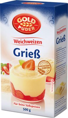 Goldpuder Weichweizengrieß 500 g