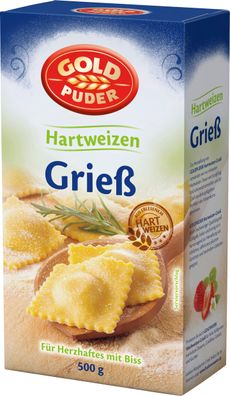 Goldpuder Hartweizengrieß 500 g